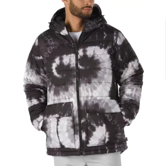 Vans Lakemont Mte Tie Dye Puffer Coat 